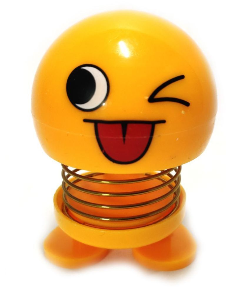 Wah Notion Bobble Heads In Car Decor Yellow Buy Wah Notion Bobble