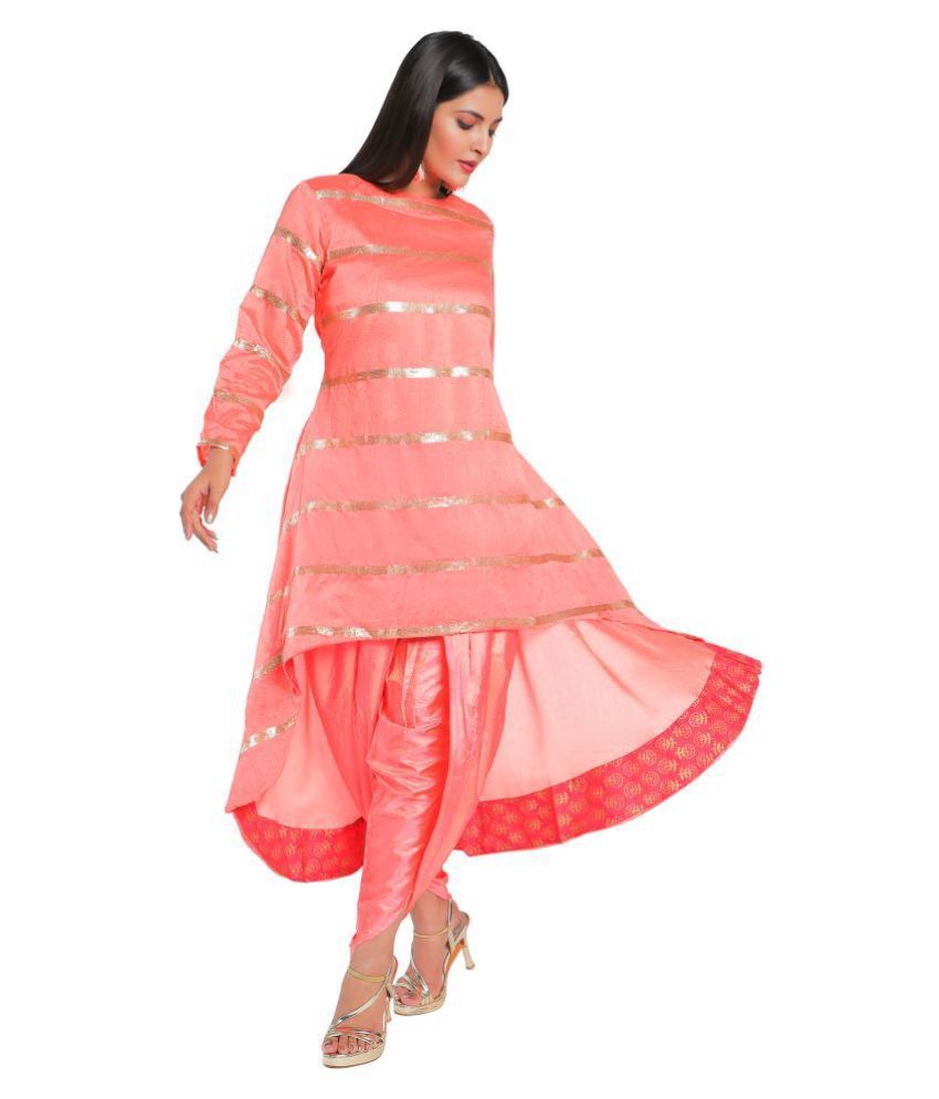 high low ruffle kurti