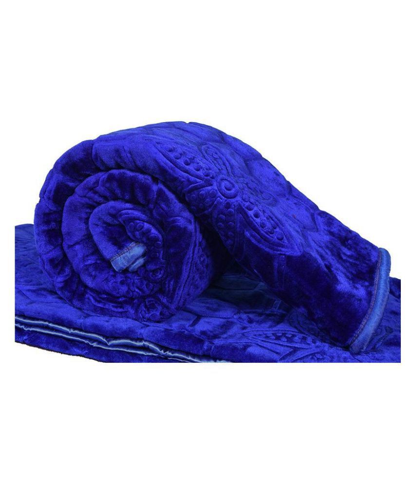 SRSLuxurious Living Double Poly Mink Floral Blanket Buy SRS