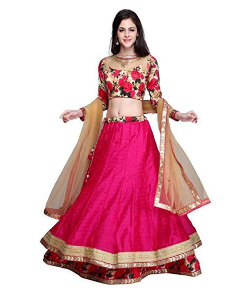 cotton silk lehenga online
