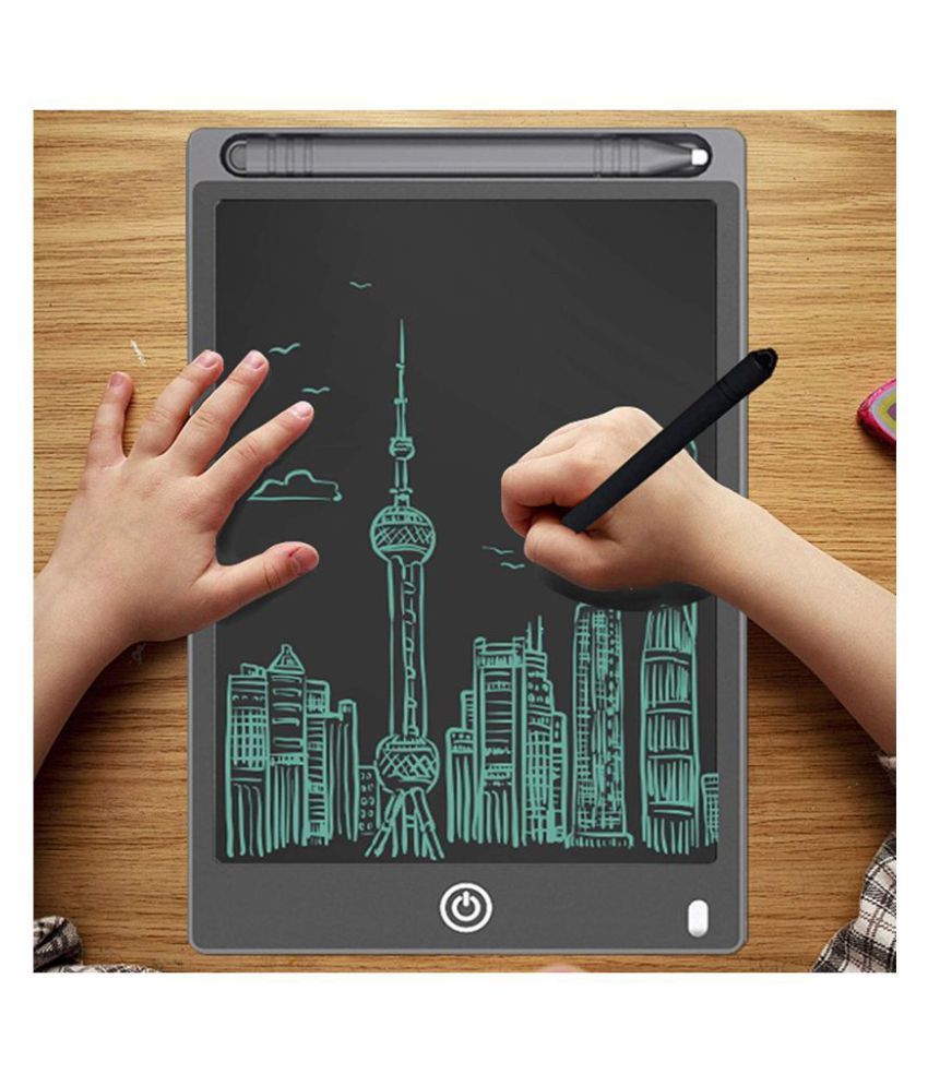 Color : Picture color , Size : 8.5 inches LCD Tablet 3 Pcs 8.5 Inches Childrens Drawing Board LCD Writing Board Electronic Office Small Blackboard Suitable For Kids For Home School and Office