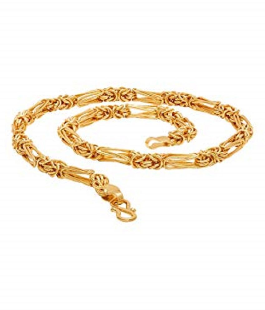     			Shine Art - 22kt Gold Plated Chain ( Pack of 1 )