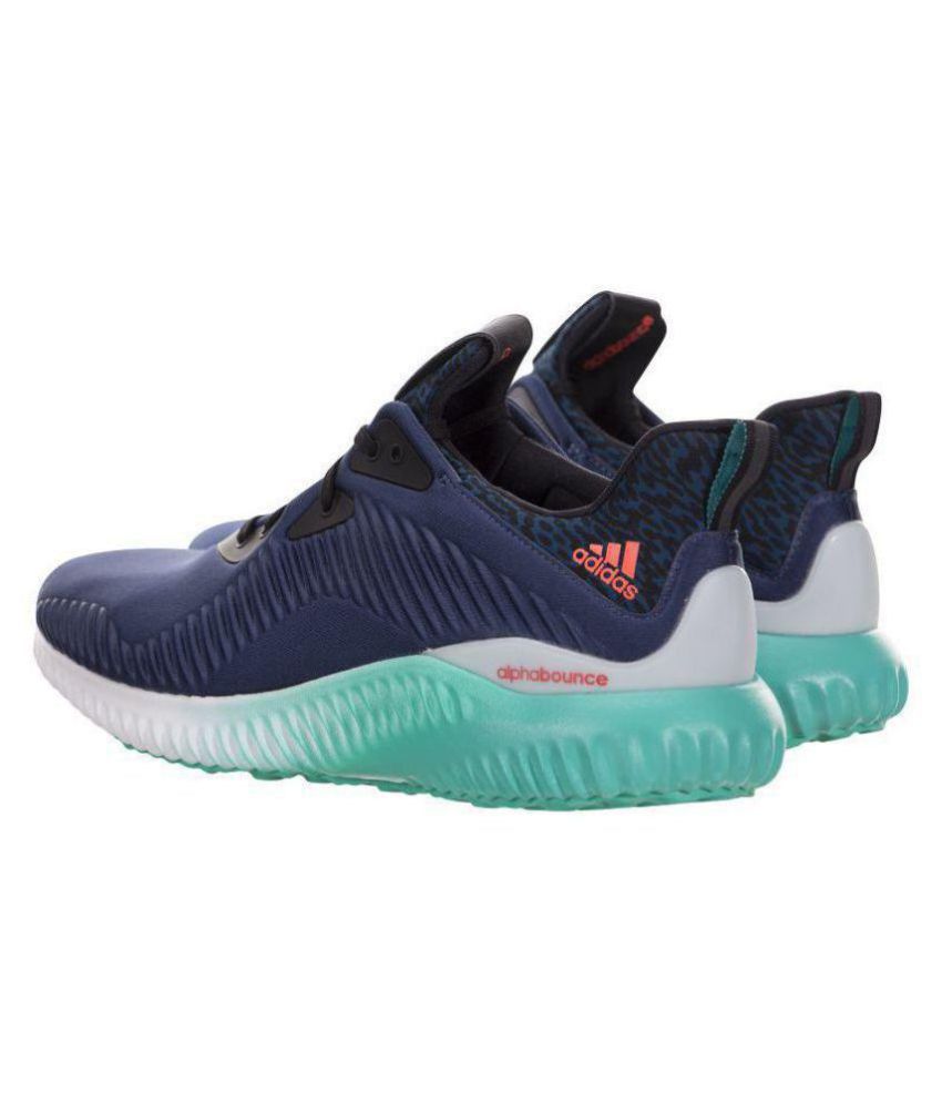 Adidas ALPHA BOUNCE Running Shoes Navy: Buy Online at Best Price on ...
