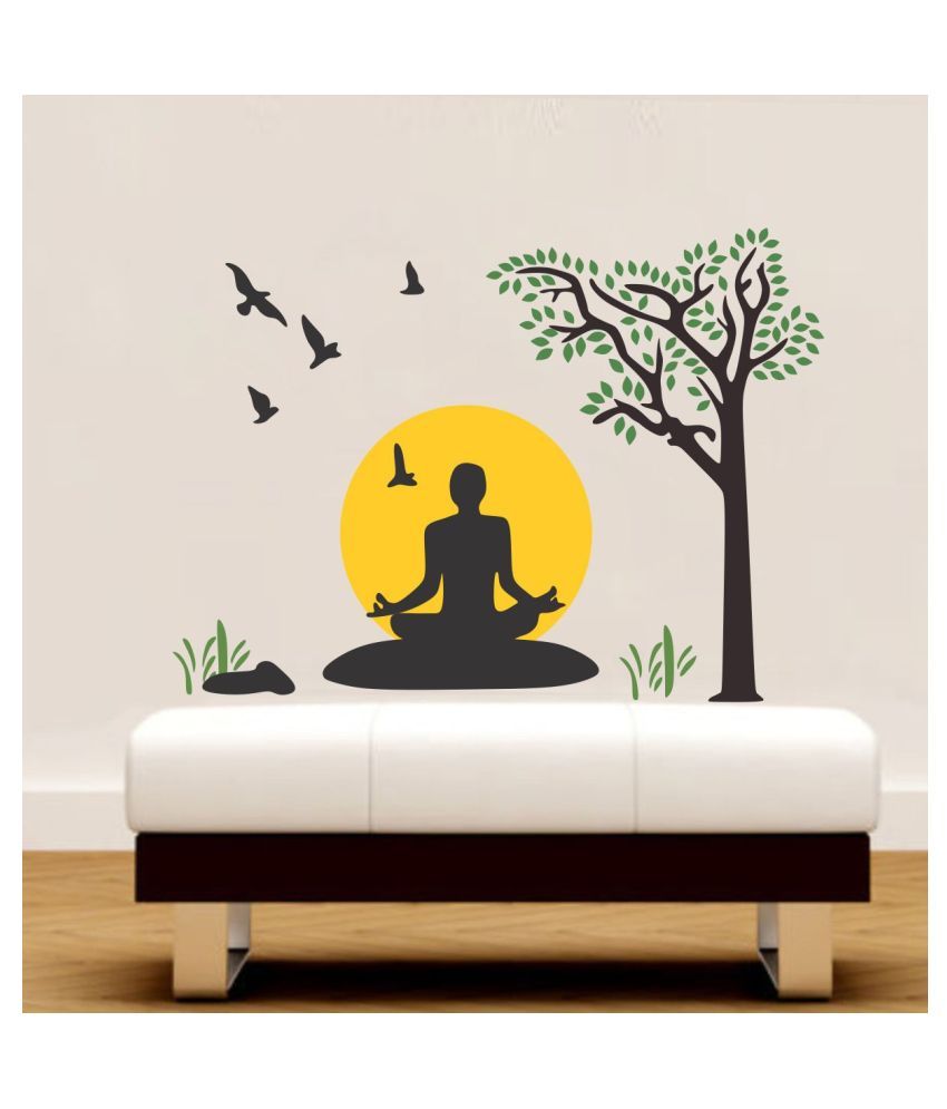     			Decor Villa BUDDHA Festive Sticker ( 48 x 58 cms )