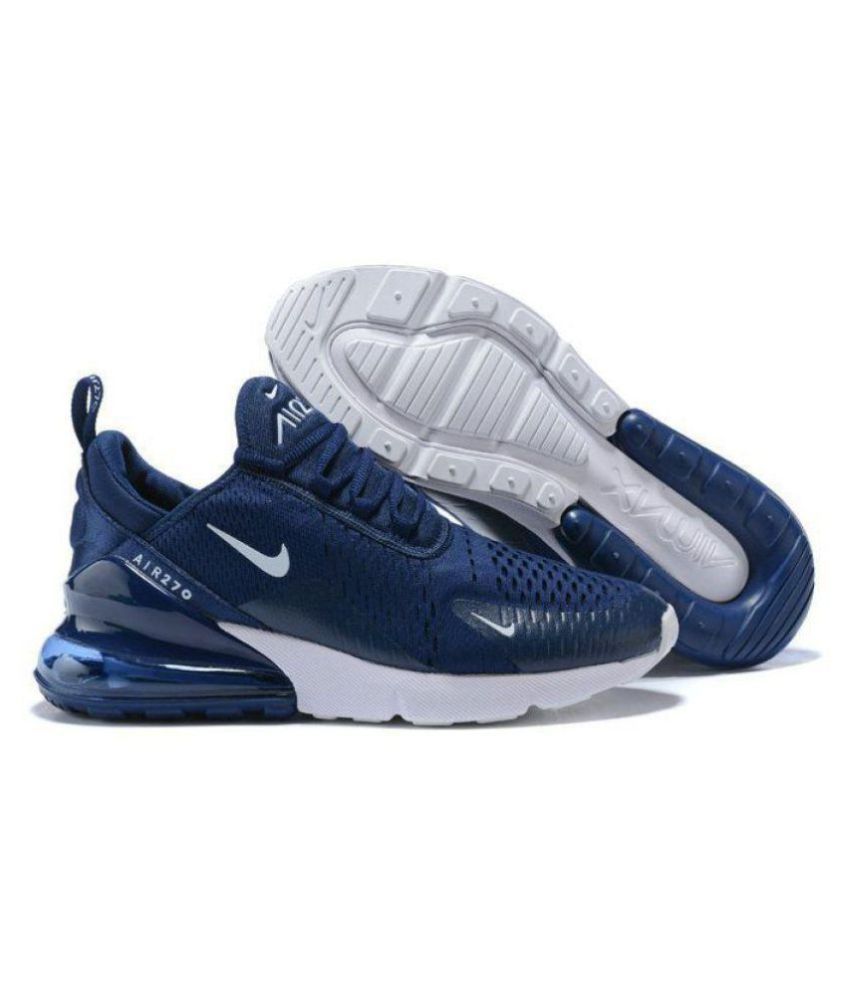 Nike Air Max 270 Blue Running Shoes 