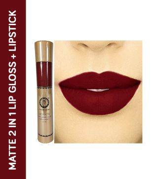 maroon color matte lipstick
