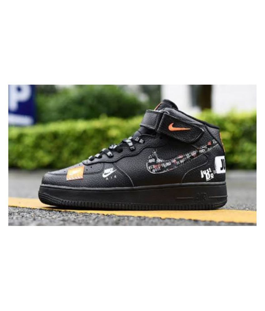 Nike JDI Premium 2020 USA Running Shoes Black: Buy Online ...