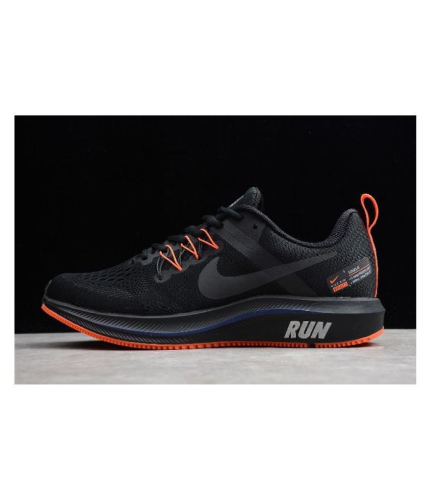 nike structure 15 run black