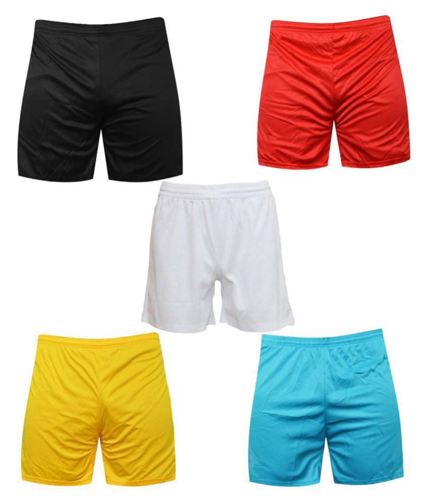     			mj store Multi Polyester Football Shorts