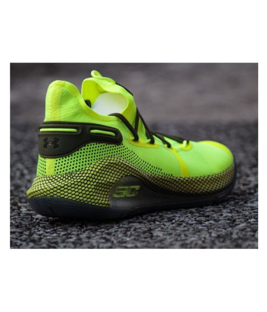 Curry 6 UNDER ARMOUR COYFISH Green Basketball Shoes Buy