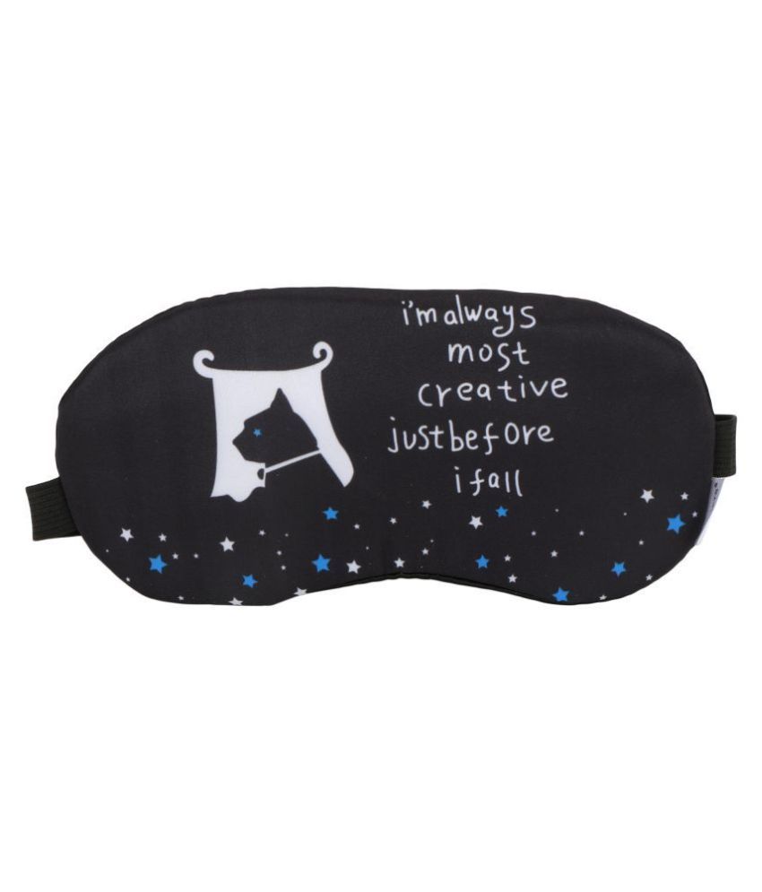 Skylofts Sleep Mask Gel Pack Black Eye Mask Buy Skylofts Sleep Mask