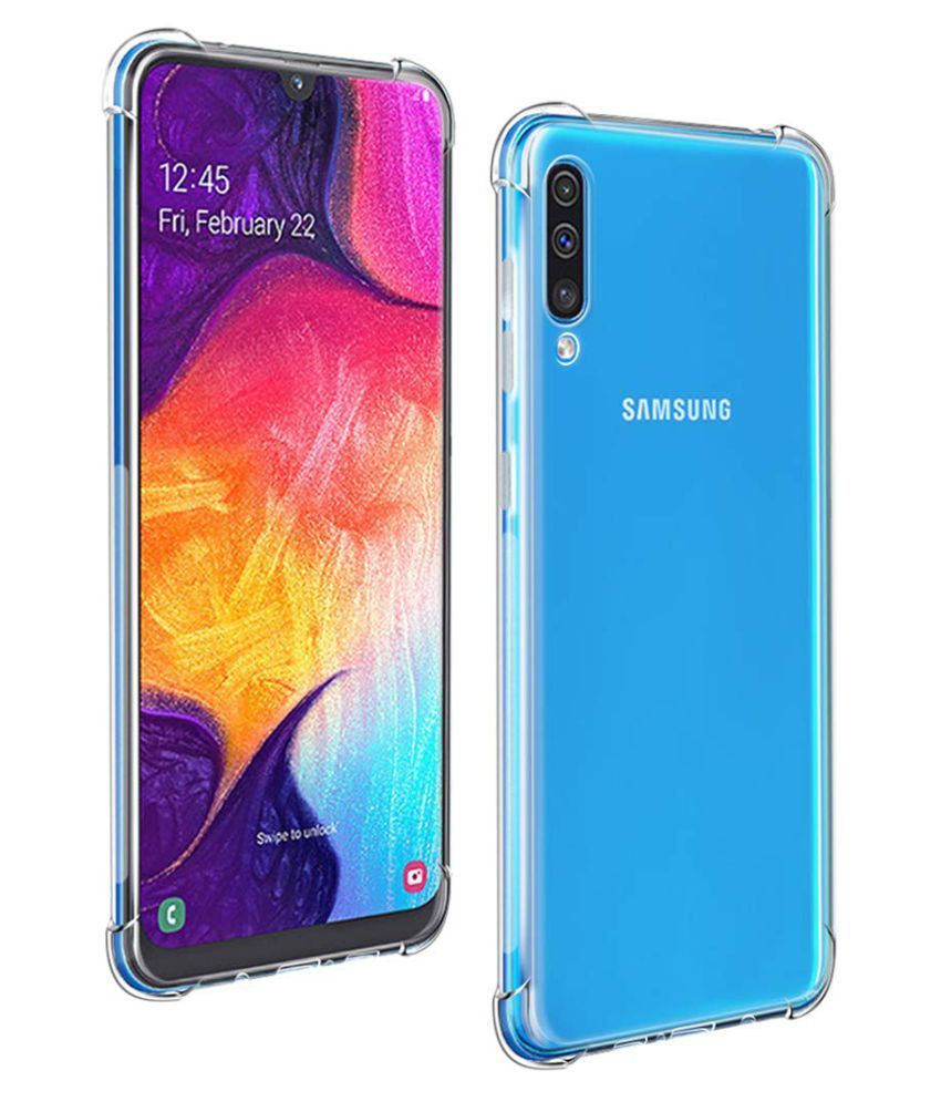     			Samsung Galaxy A50s Bumper Cases BEING STYLISH - Transparent