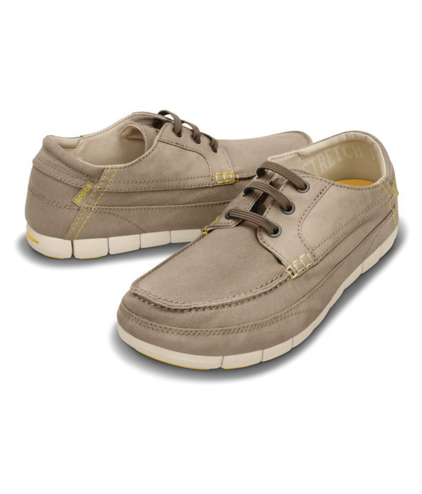 Crocs Beige Casual Shoes - Buy Crocs Beige Casual Shoes Online at Best Prices in India on Snapdeal