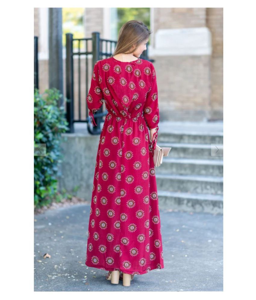 ladies gown cotton