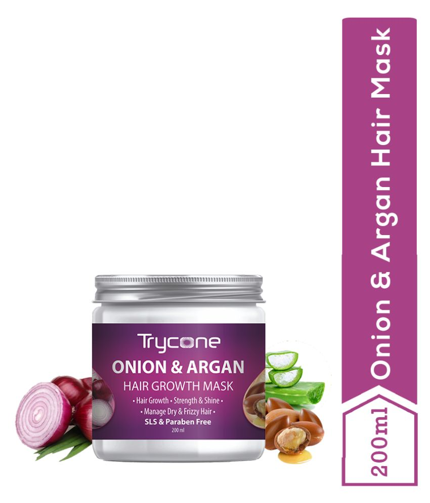 Trycone Onion Argan Hair Mask Cream 200 Ml Buy Trycone Onion