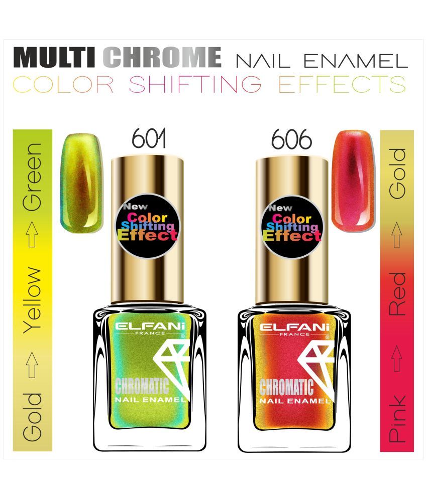     			Elfani Nail Polish Multi Shimmer 18 mL