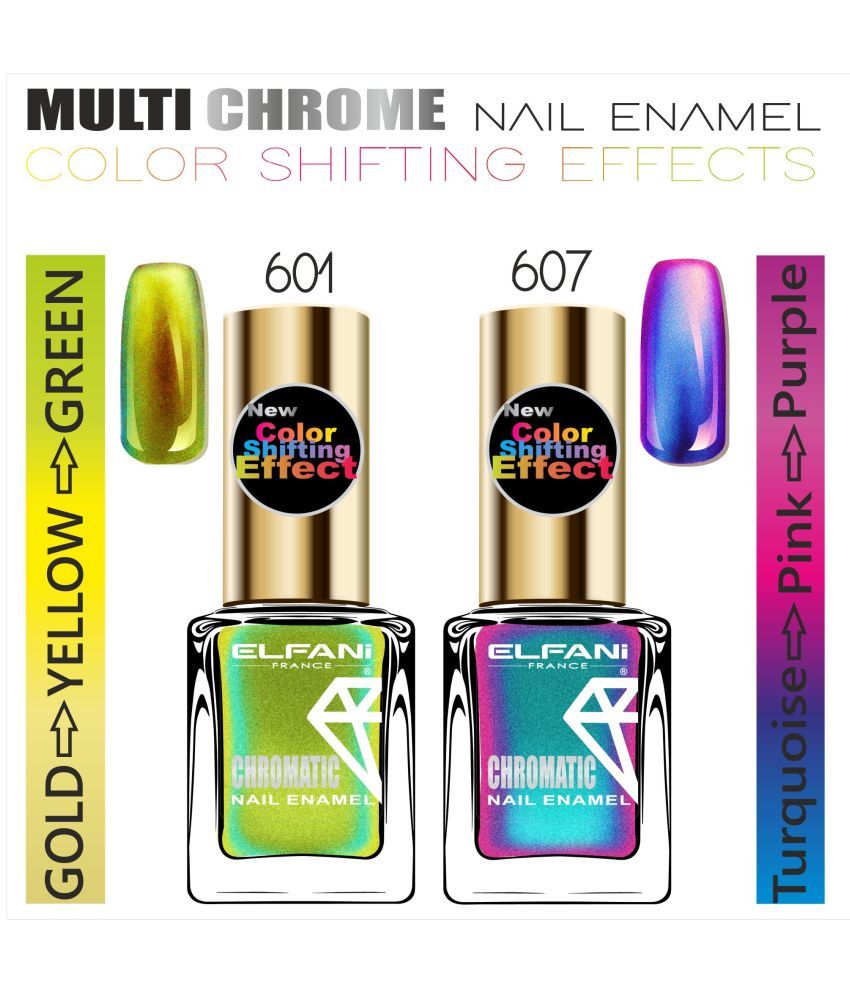     			Elfani Nail Polish Multi Shimmer 18 mL