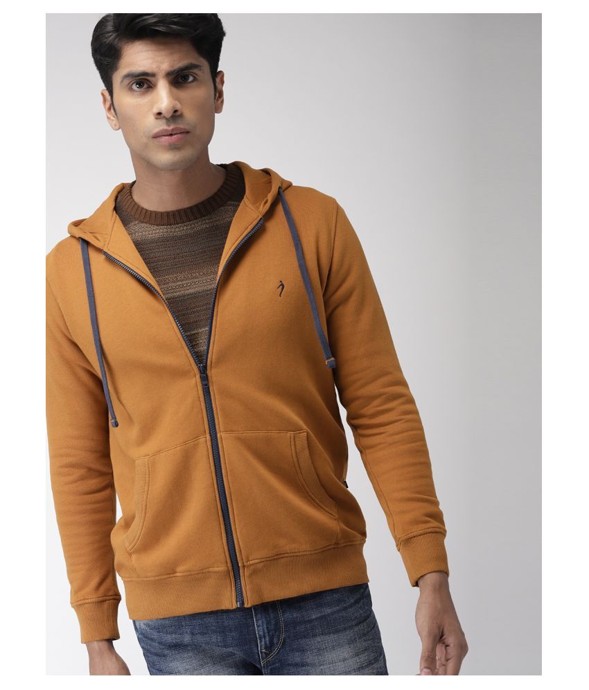 Indian Terrain Orange Sweatshirt - Buy 