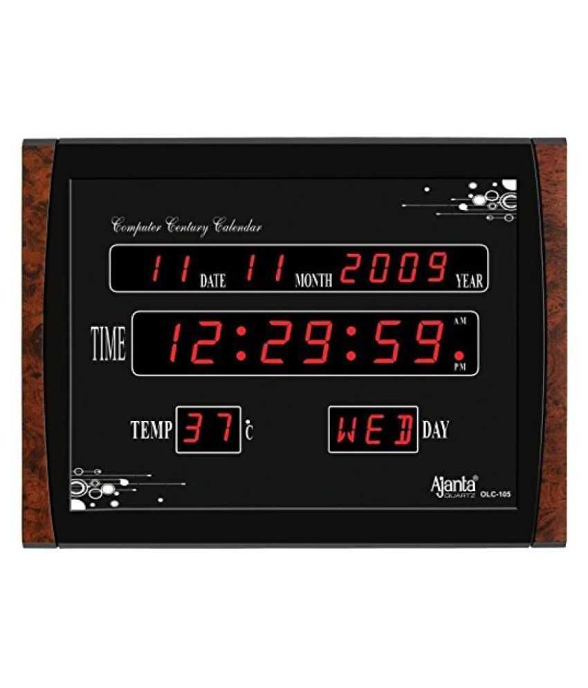 Ajanta Square Digital Wall Clock ( 6 x 8 cm ) Buy Ajanta Square