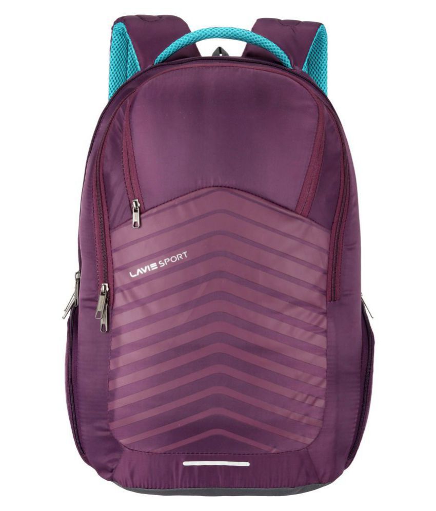 LAVIE SPORT DARK PURPLE Backpack - Buy LAVIE SPORT DARK PURPLE Backpack ...