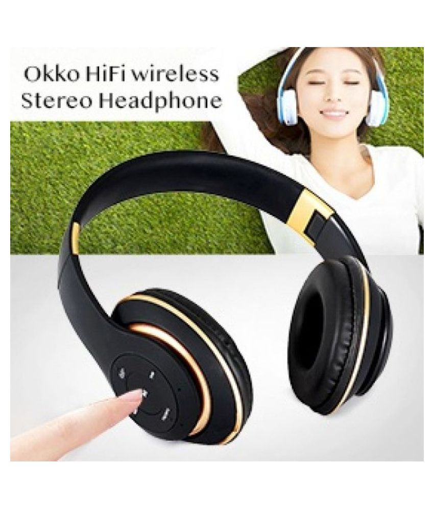 drums az07 extra bass Over Ear Wireless With Mic Headphones/Earphones