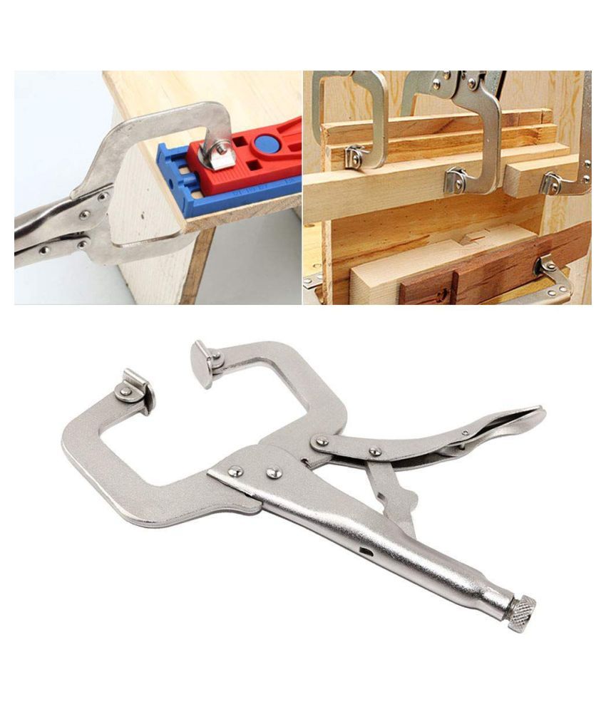 Locking CType Clamp Portable Tool Vise Grip 11Inch Heavy Duty C