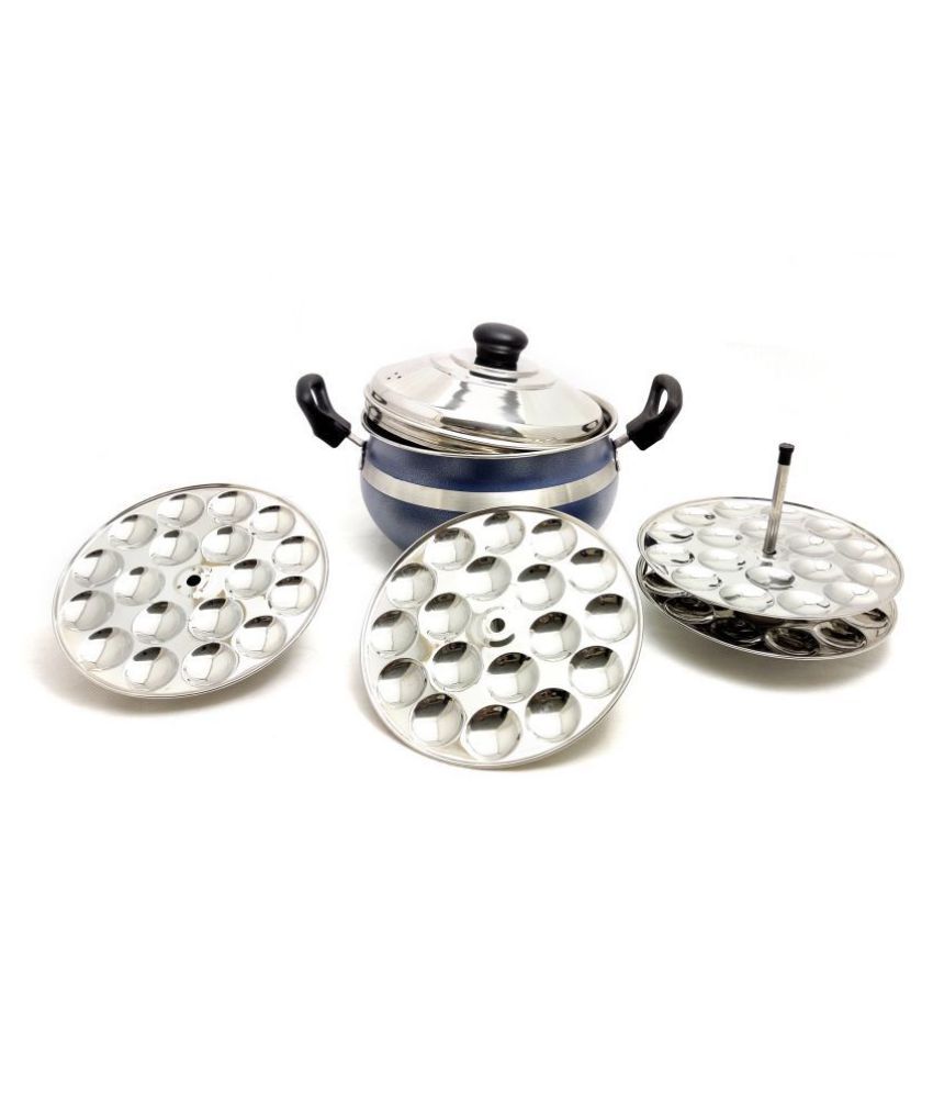 Mahavir MINI IDLI MAKER Steel Idli Cooker 2500 mL: Buy Online at Best ...