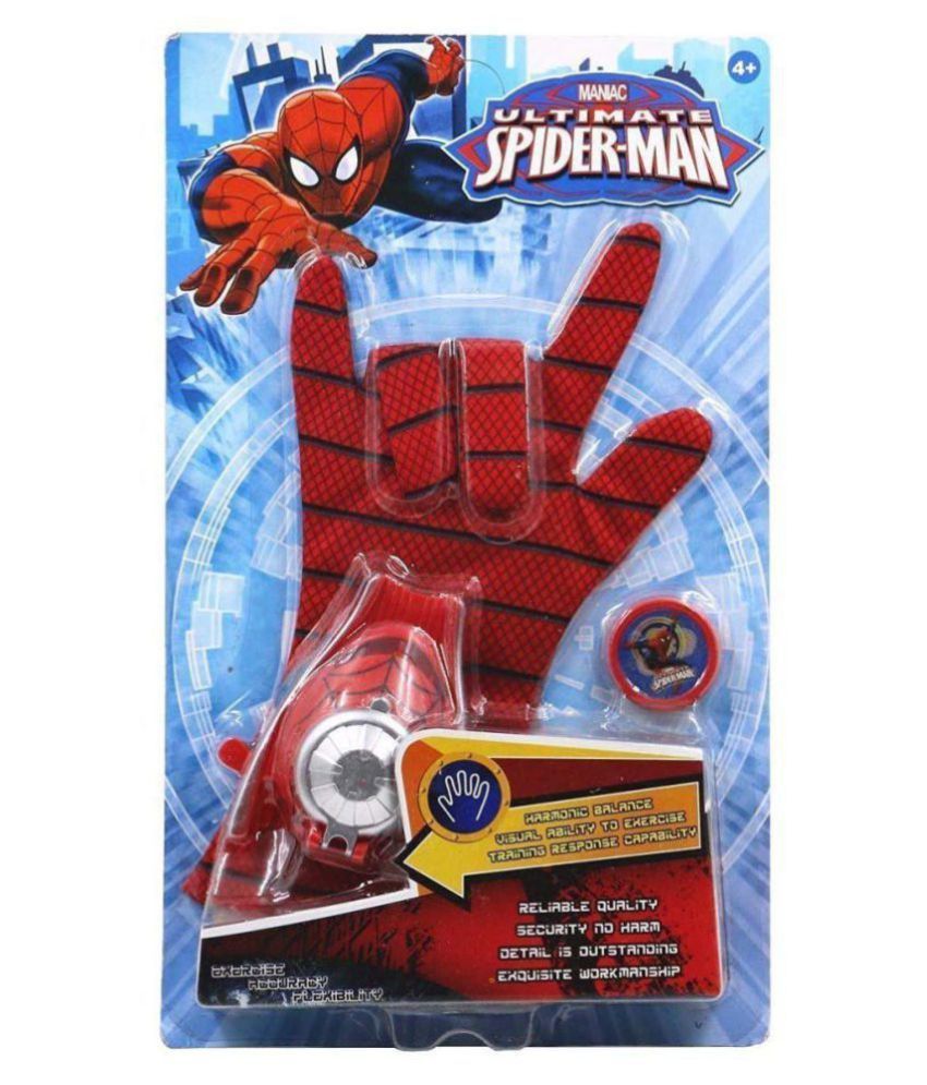 jiada superhero gloves with disc launcher