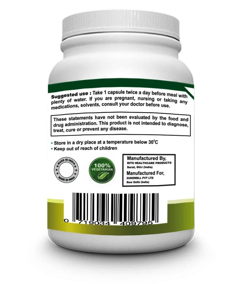 zukewell Green Coffee Beans Extract for Weight Loss 500 mg Fat Burner