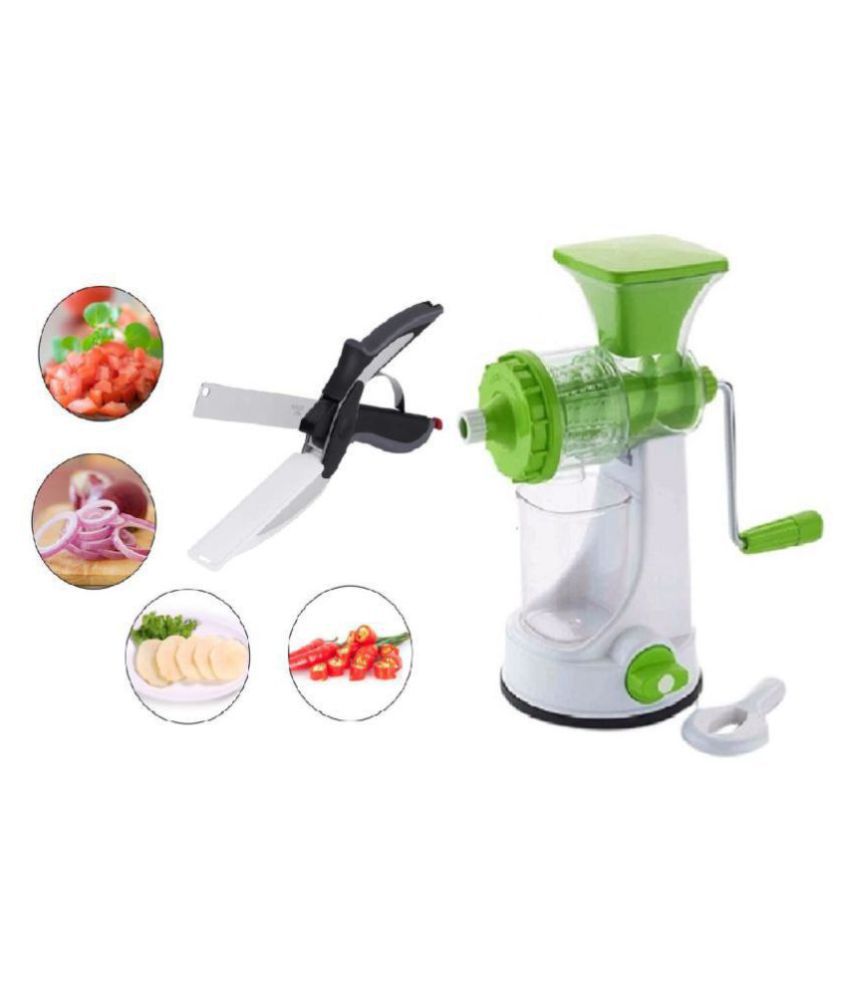     			Analog Kitchenware Clever Cutter With Fruit&Vegetables Manual Hand Juicer