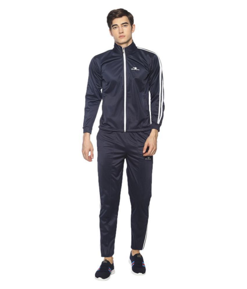 HPS Sports Men's Polyester Plain Track Suit - Buy HPS Sports Men's ...