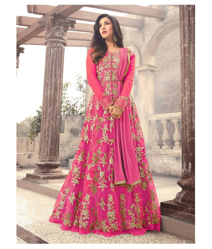 latest net gown