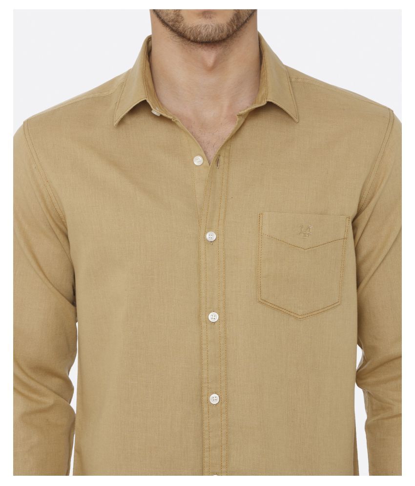mufti brown shirt