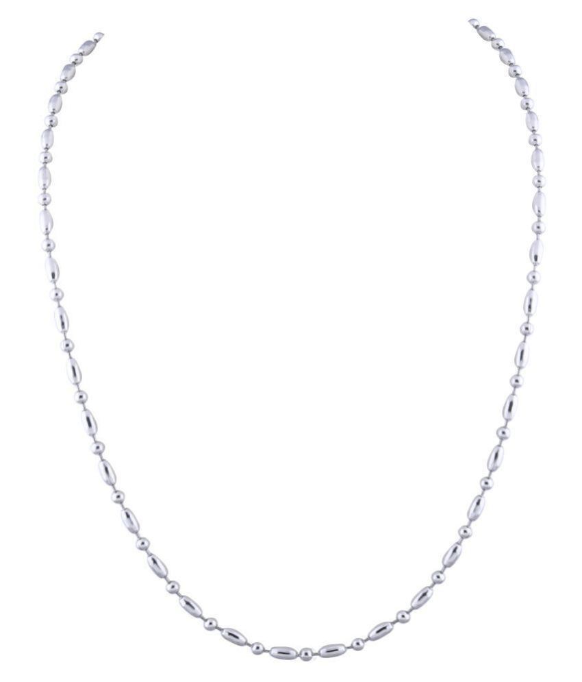     			SILVERSHINE Silverplated Stylist chain for Men and women Jewellery