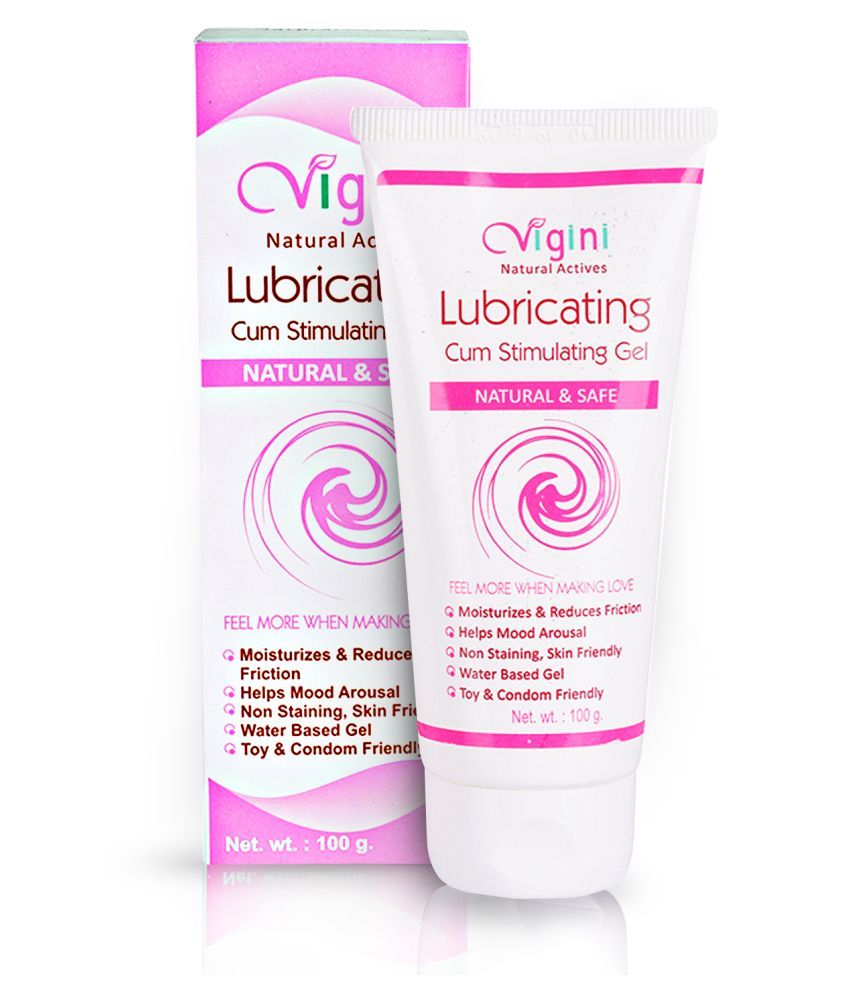 Vigini 100 Natural Actives Lubricant Lube Gel Jelly Vaginal