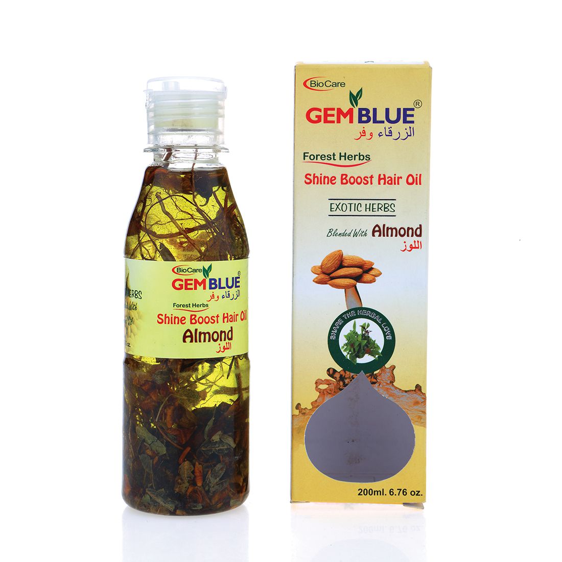     			gemblue biocare Almond Hair Oil 200 mL