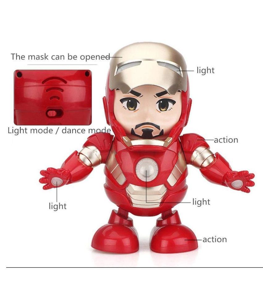 iron man robot dance
