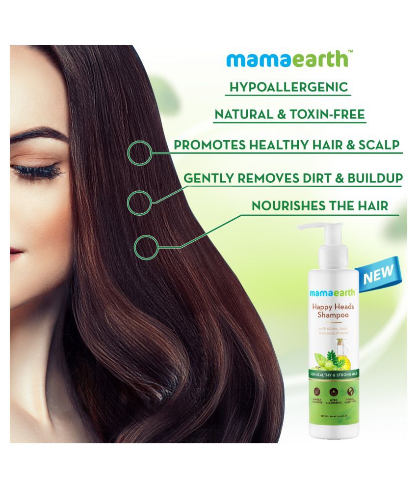 Mamaearth Shampoo 280 mL Pack of 2: Buy Mamaearth Shampoo 280 mL Pack ...