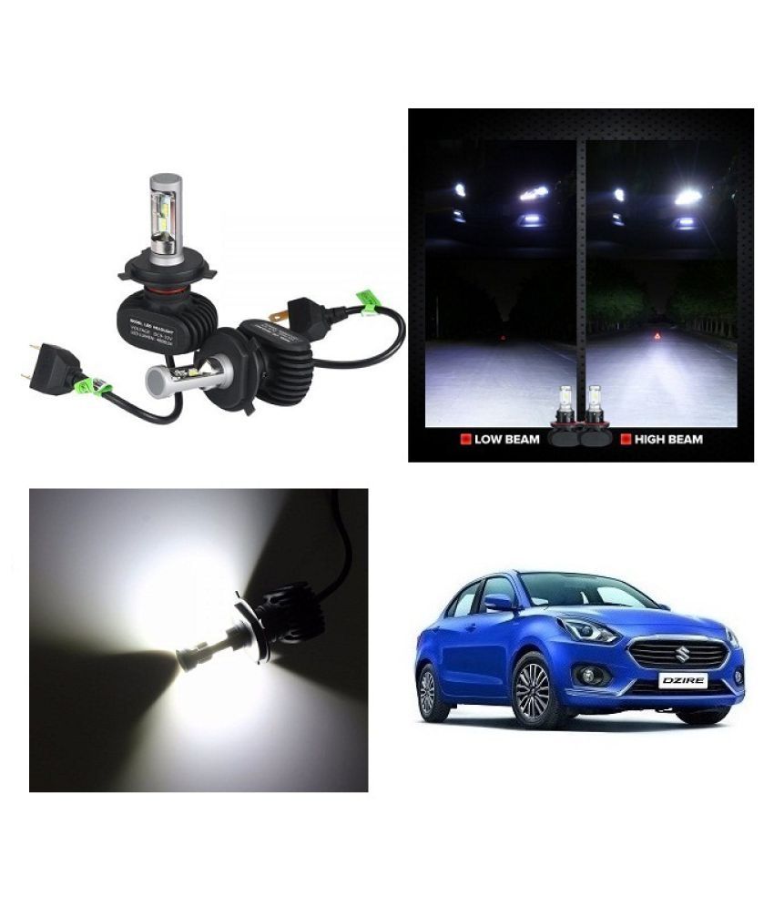 Trigcars Car Maruti Suzuki Swift Dzire 2017 New LED Hid H4 CarStyling Lights Automotive Light