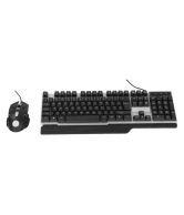 Shopizone Wired Keyboard Mouse Black USB Wired Keyboard Mouse Combo