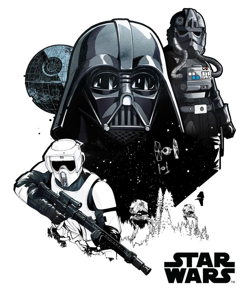 Asian Paints Wall Ons Star Wars Darth Vader's Grand Army Super Hero