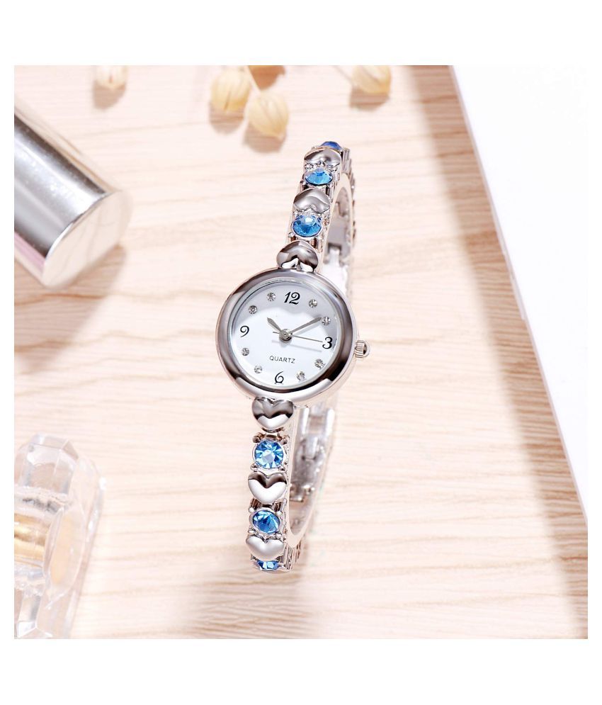 LOGME Stainless Steel Round Womens Watch Price In India Buy LOGME Stainless Steel Round Womens 