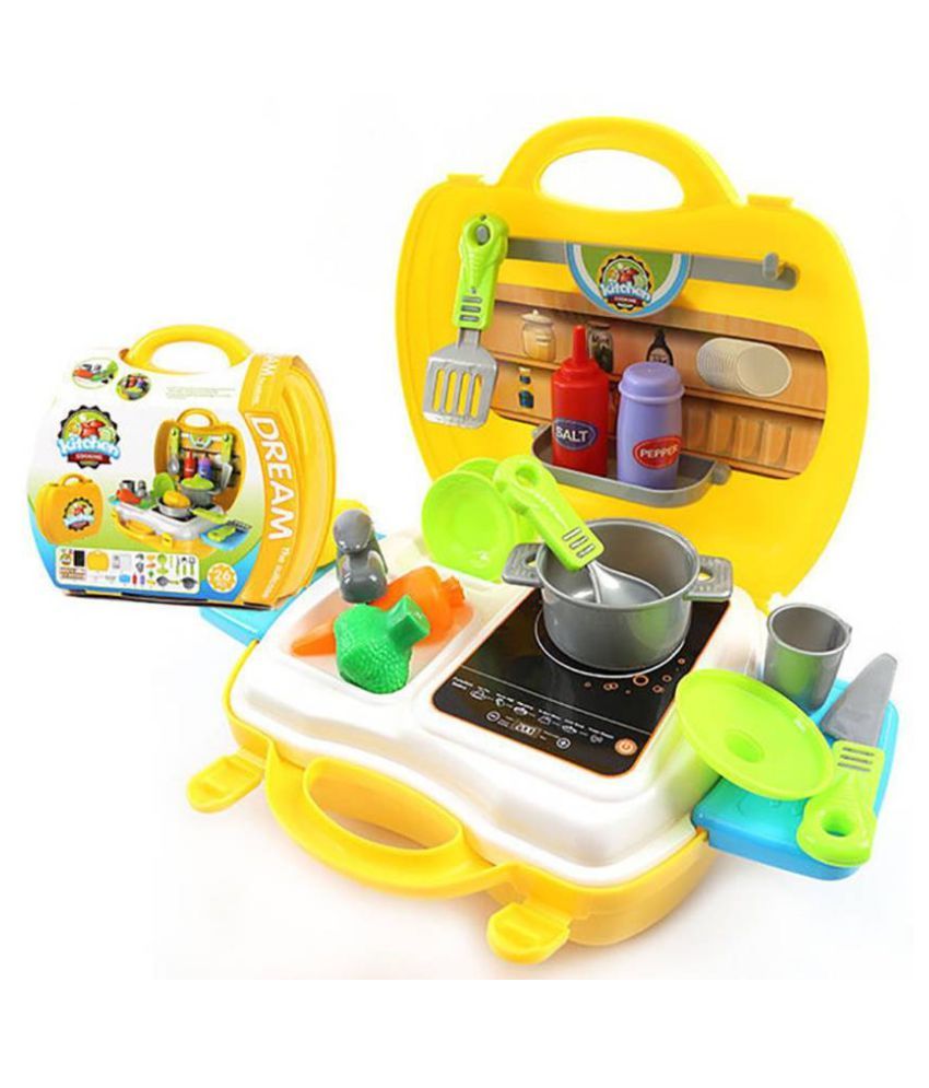 aashu enterprise Attractive Dream Kitchen Set Cooking Pretend Play Toys