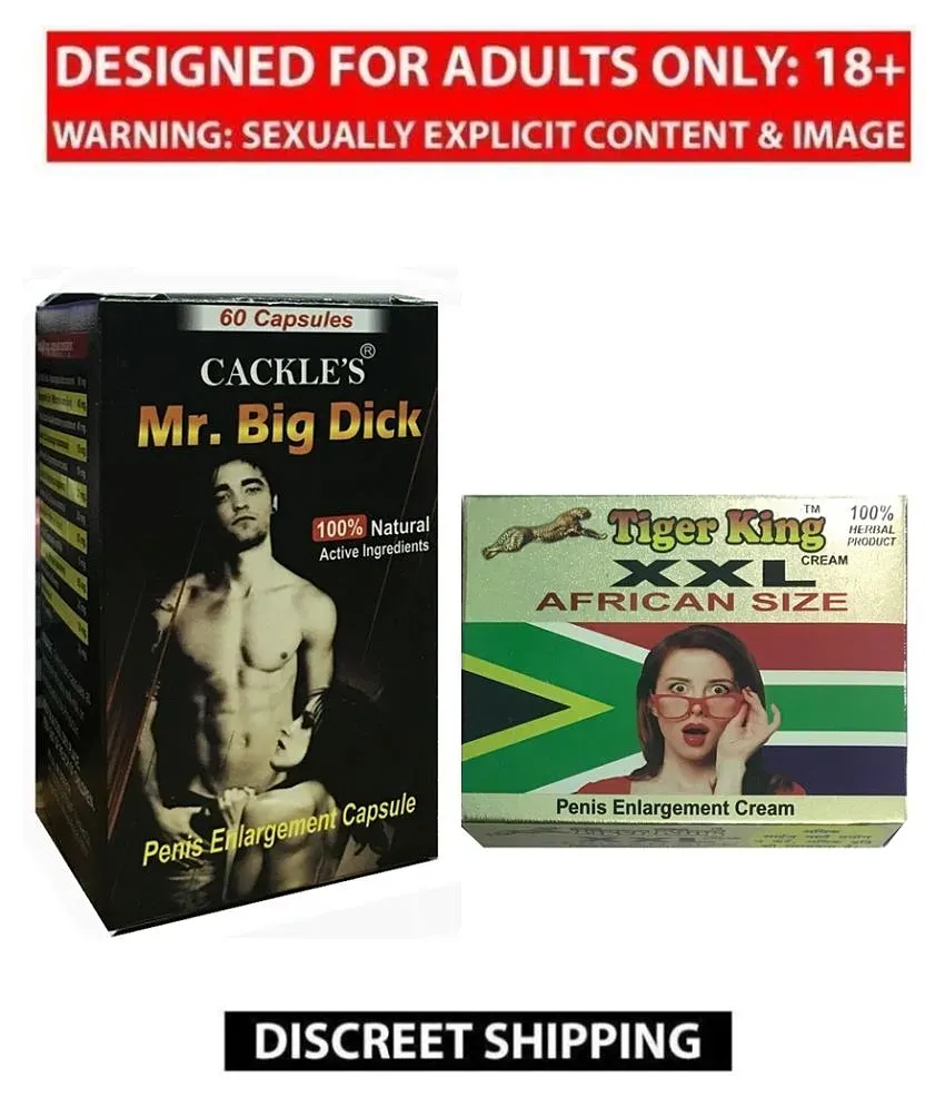 Mr. Big Dick Penis Enlargement Capsule 60 no.s Tiger King XXL