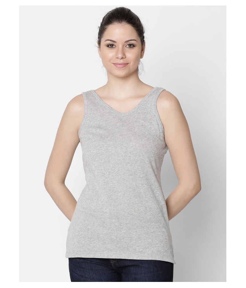     			Rute Cotton Grey T-Shirts