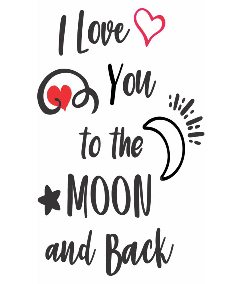 Ordershock I Love You To The Moon And Back Temporary Body Tattoo Buy Ordershock I Love You To The Moon And Back Temporary Body Tattoo At Best Prices In India Snapdeal