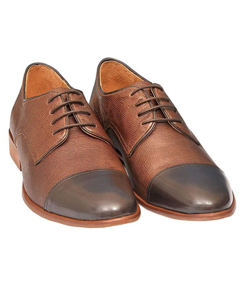 The Brogue Genuine Leather Brown Formal Shoes The Brogue Genuine Leather Brown Formal Shoes