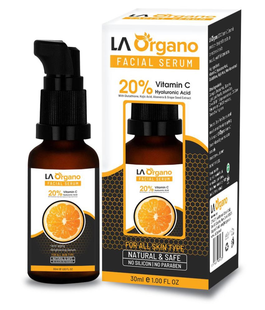     			LA ORGANO LA Organo Face Serum with 20% Vit C For Skin Brightening Face Serum 30 mL