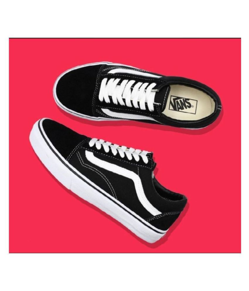 VANS old skool unisex Running Shoes Black Buy Online at Best Price on