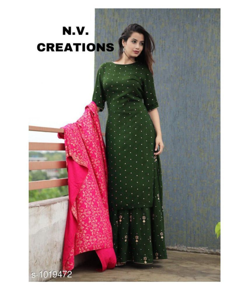 snapdeal kurti with plazo